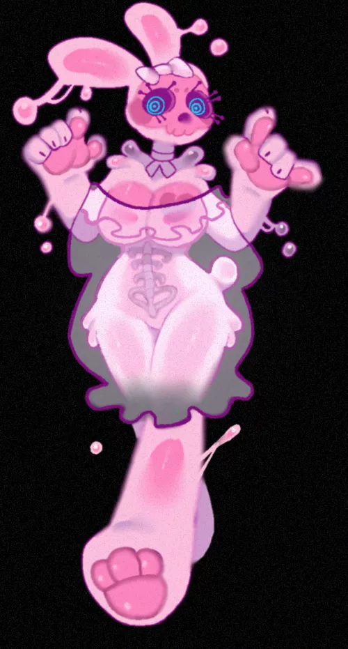 slime gal (art by me) by xxbloodybunfanxx