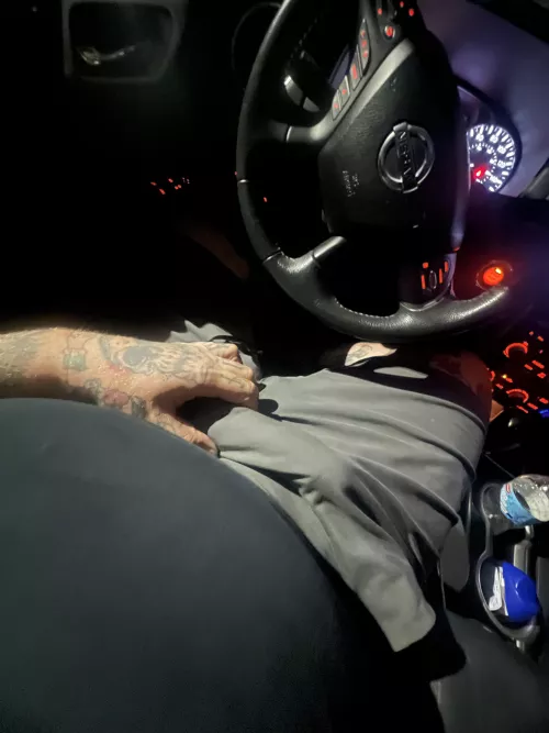 Waiting for you to get off work by UrtattedDilf