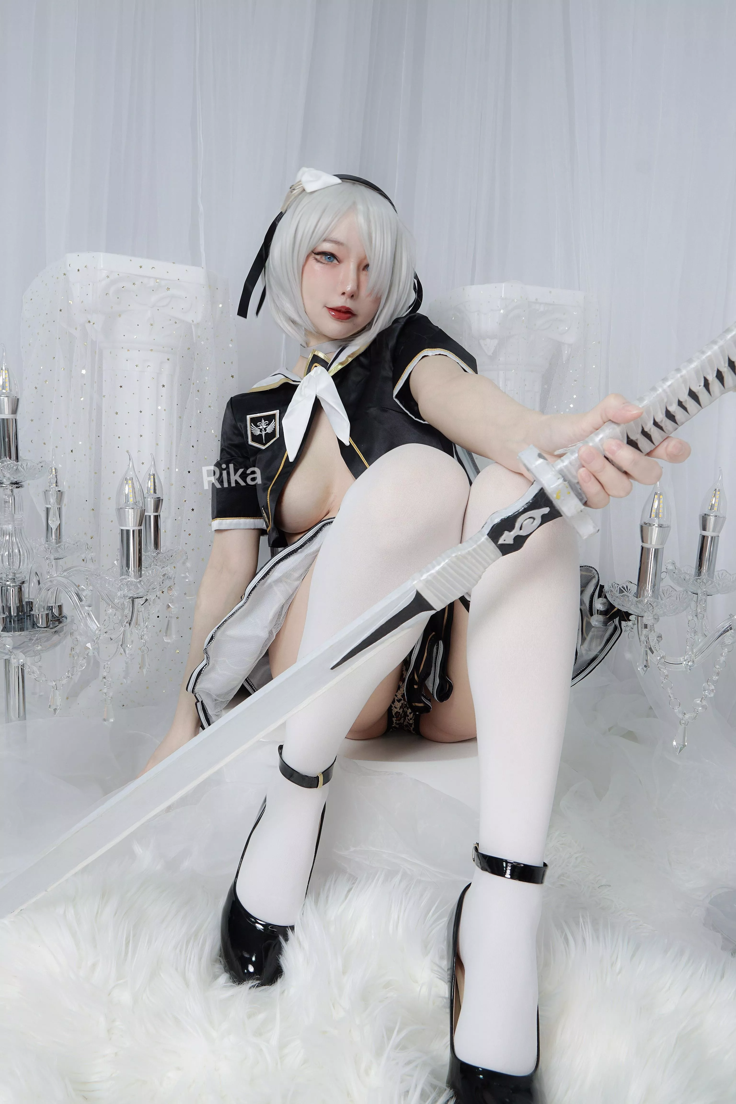 2b cosplay by rikachancos2 posted by Character-Air-7683