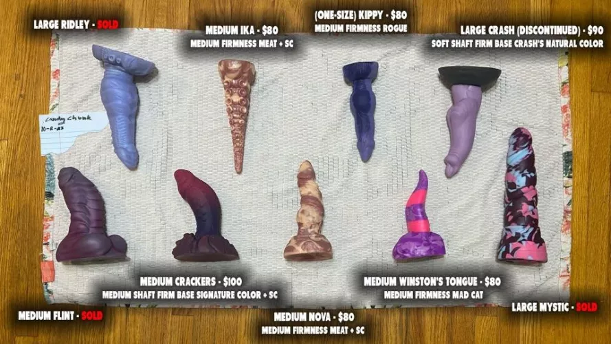 *bump* WTS (USA) Crackers, Crash, Winston’s Tongue, Ika, Nova, & Kippy by candychunk