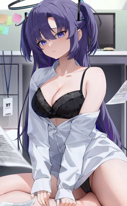 Hayase Yuuka [Blue Archive] by owo_alt_for_hentai