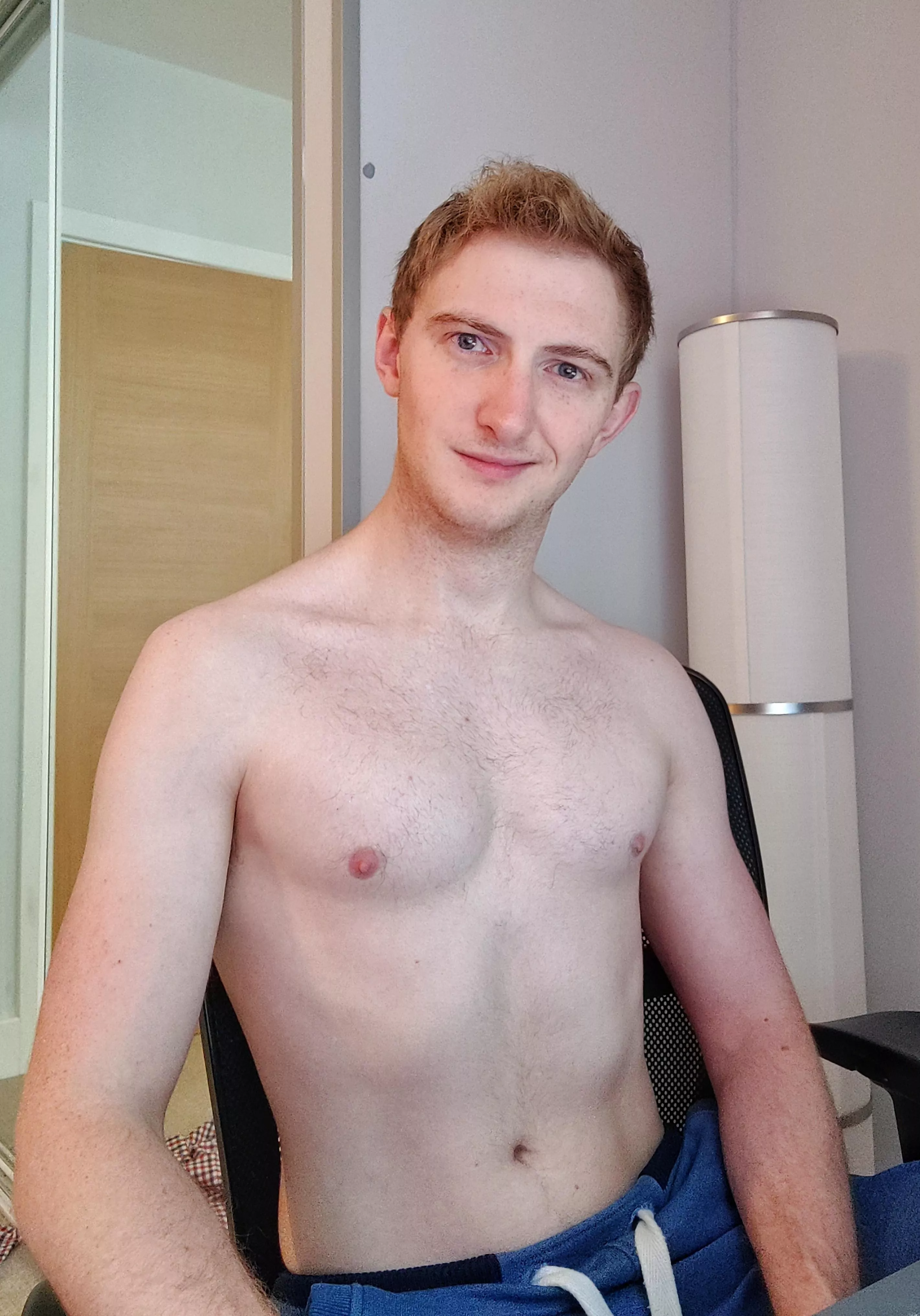 I should probably put on a shirt before I get a work call... posted by Atomlad360