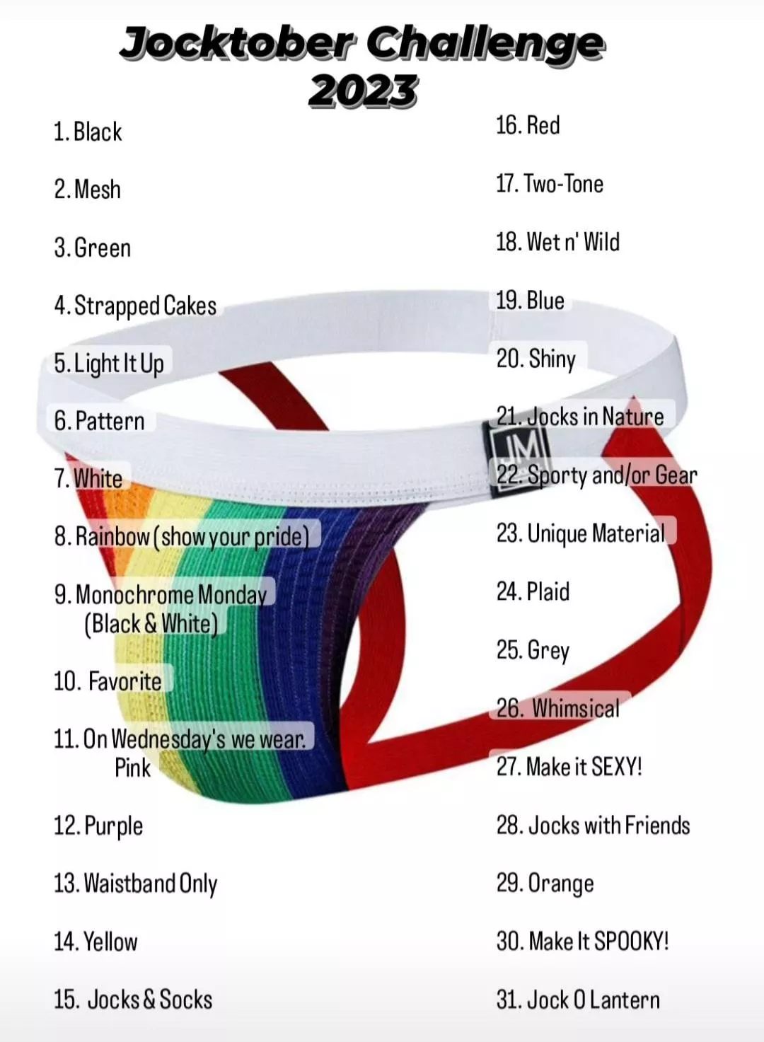 Jocktober Challenge posted by huntingchasers