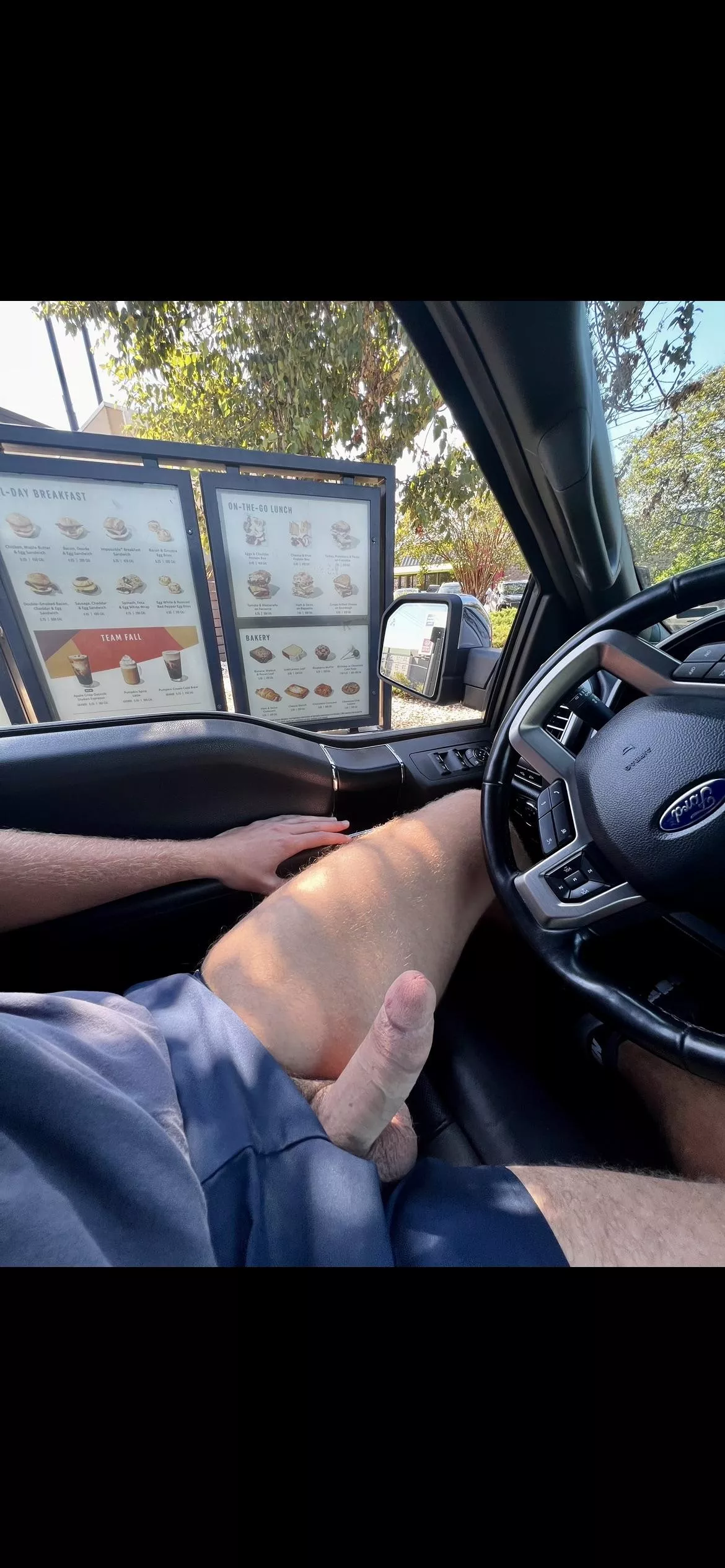 Just exposing myself through the drive through line posted by Justpokingaround_hsv