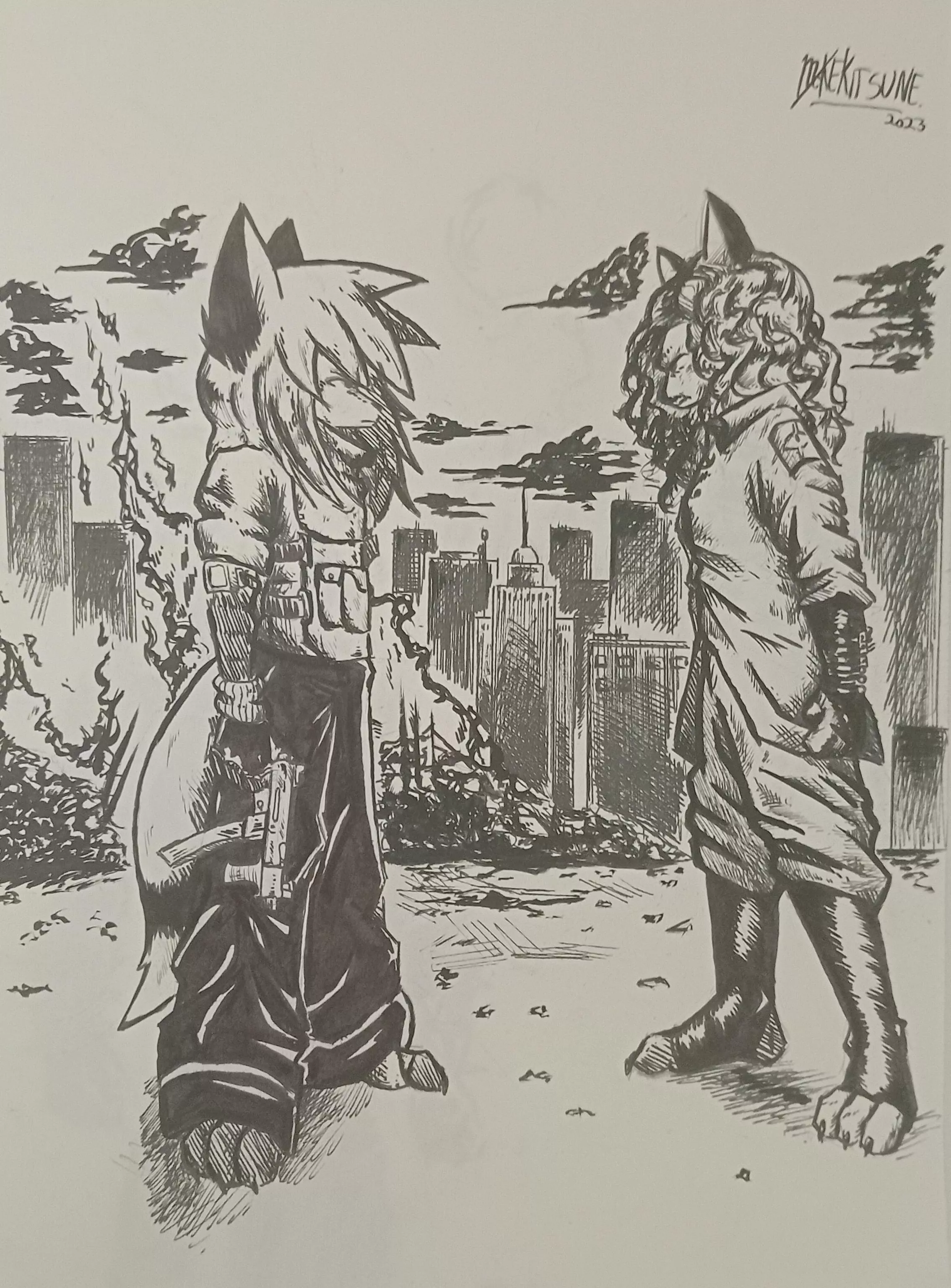 Nemesis (art by me) posted by powermikekitsune