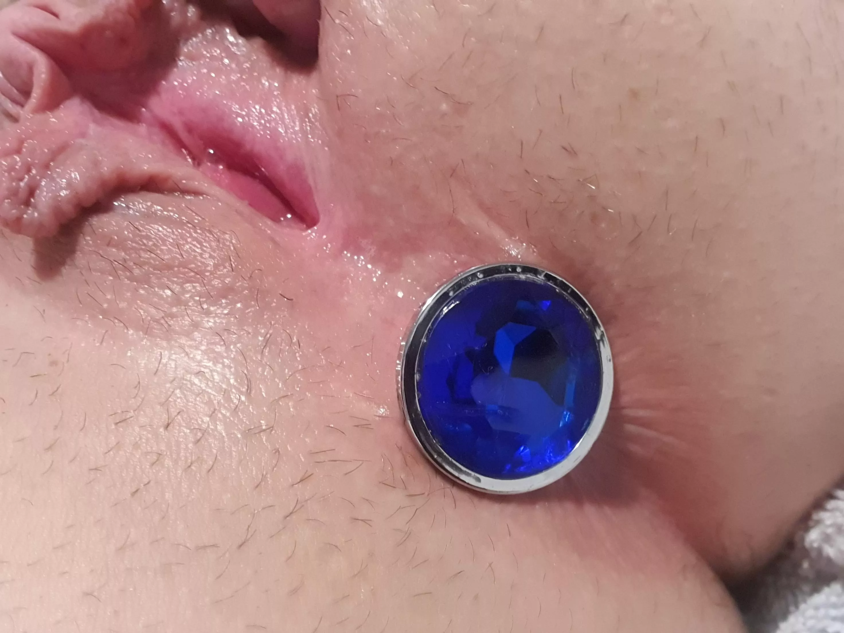 Practicing with my plug made me wet posted by waterfall2424