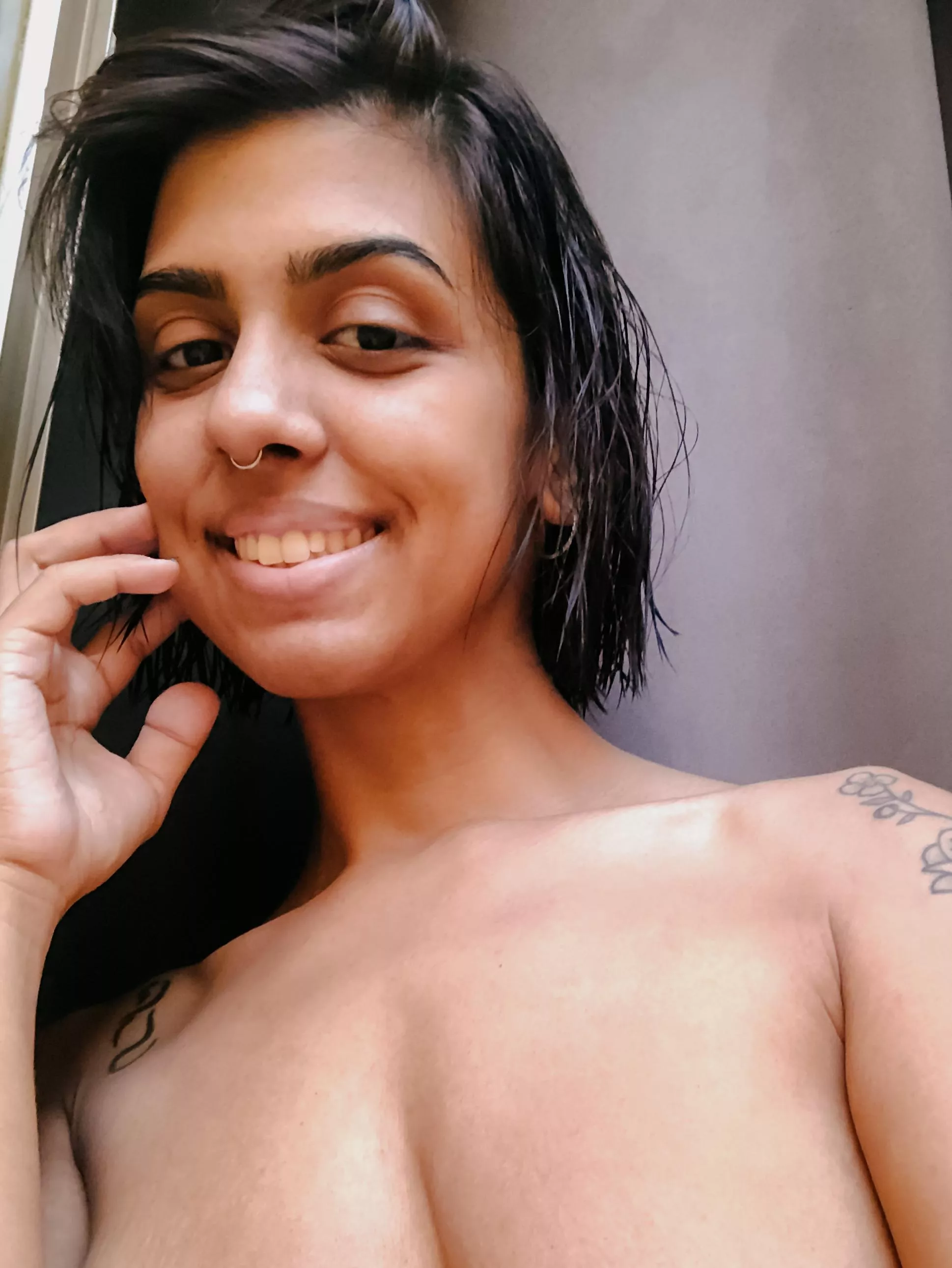 Right after shower posted by LiratrixMercury