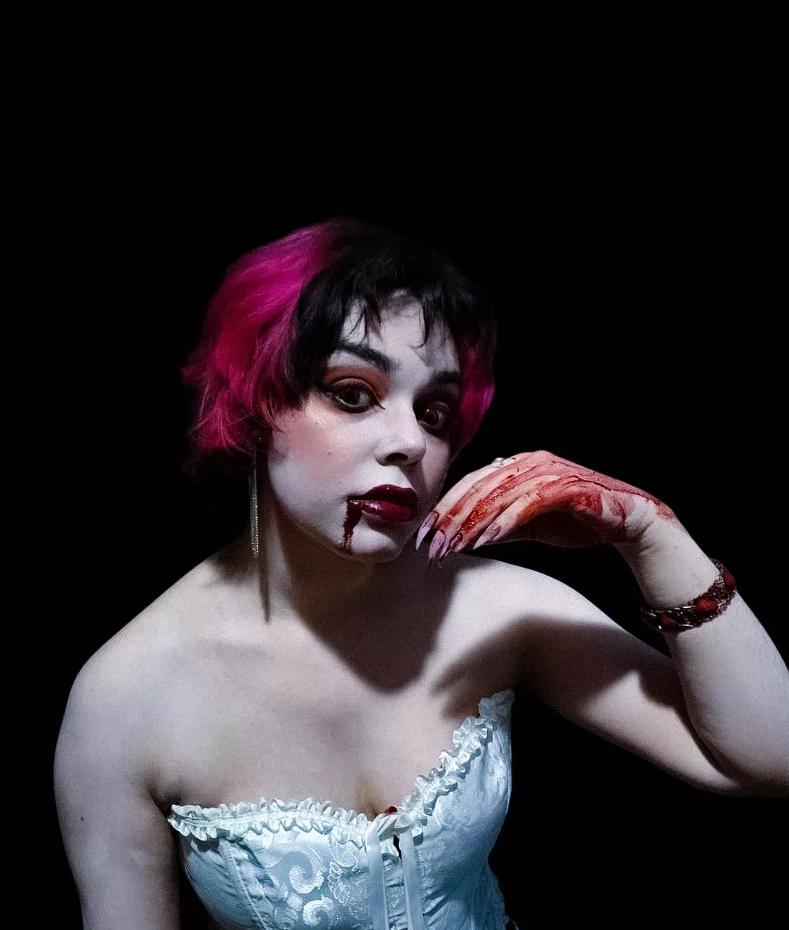 Short hair and dark heart posted by theladybug888