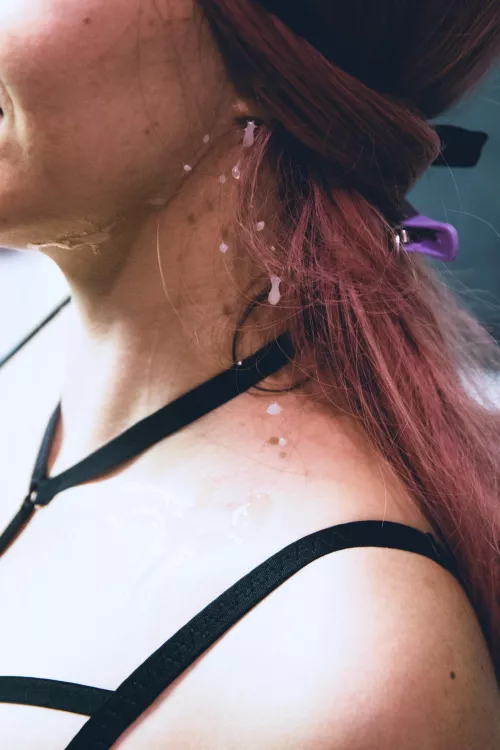 there is something in my hair (OC) by glazednymph