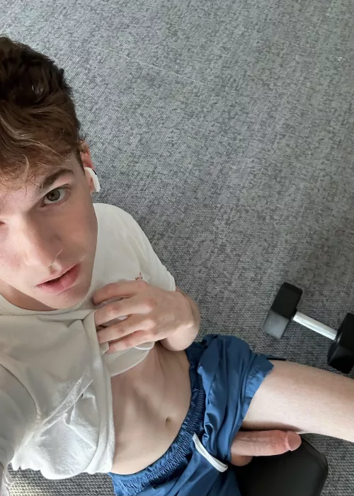 This workout is hard! 😉 by NoodPup