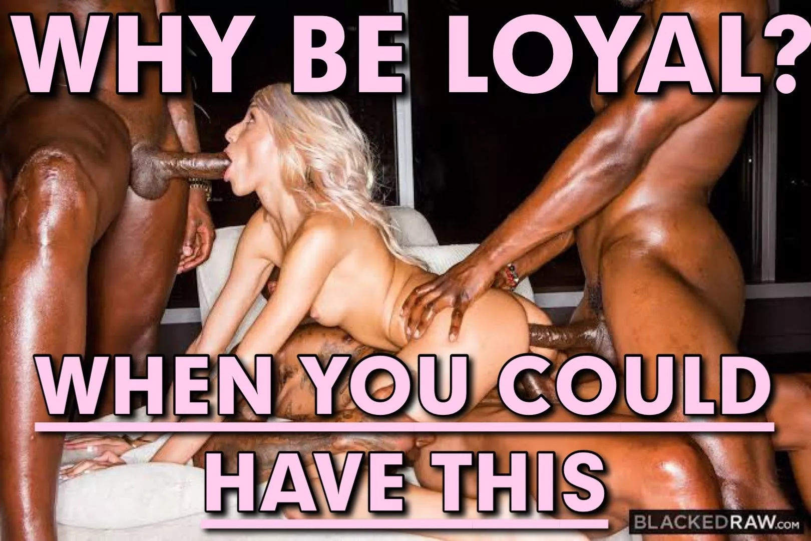 Why even be loyal? posted by nicebuthorni