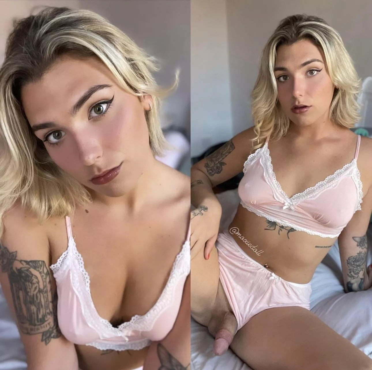 Would you still hook up with me after it slipped out of my shorts? 🥺💕 posted by Moxied0ll