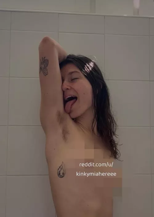 would you taste them before or after the shower? by kinkymiahereee