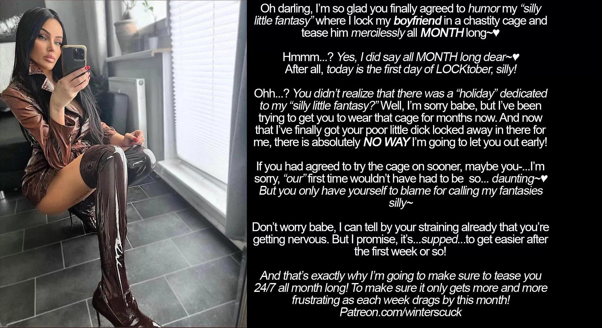 Your first Locktober with your new girlfriend posted by WintersCuck