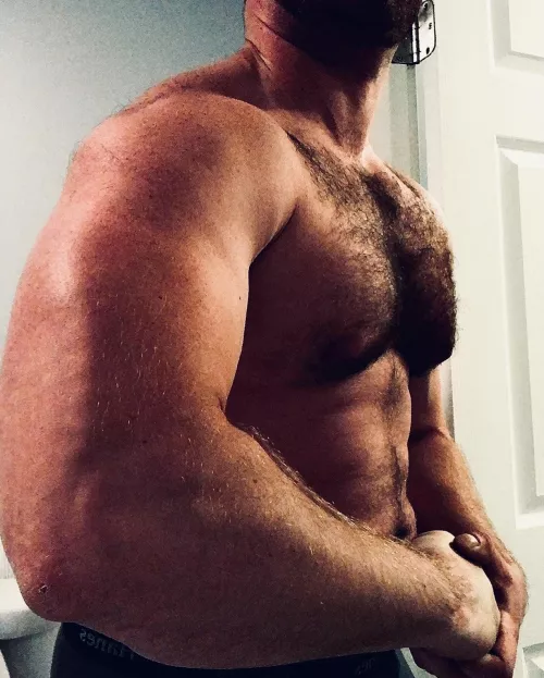 Always horny hairy chest jock by chepuey