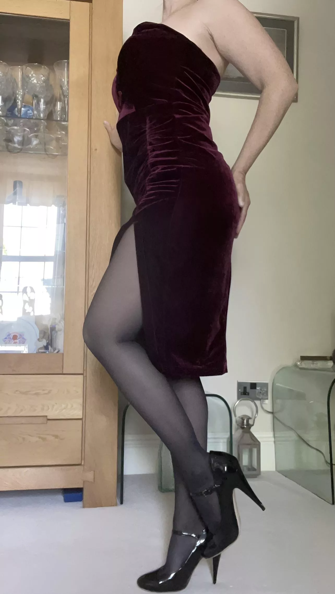 Designer Miu Miu black patent heels posted by pandora0405