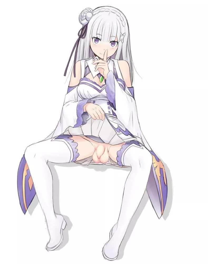 Emilia {re-zero} posted by ILoveHiyoko