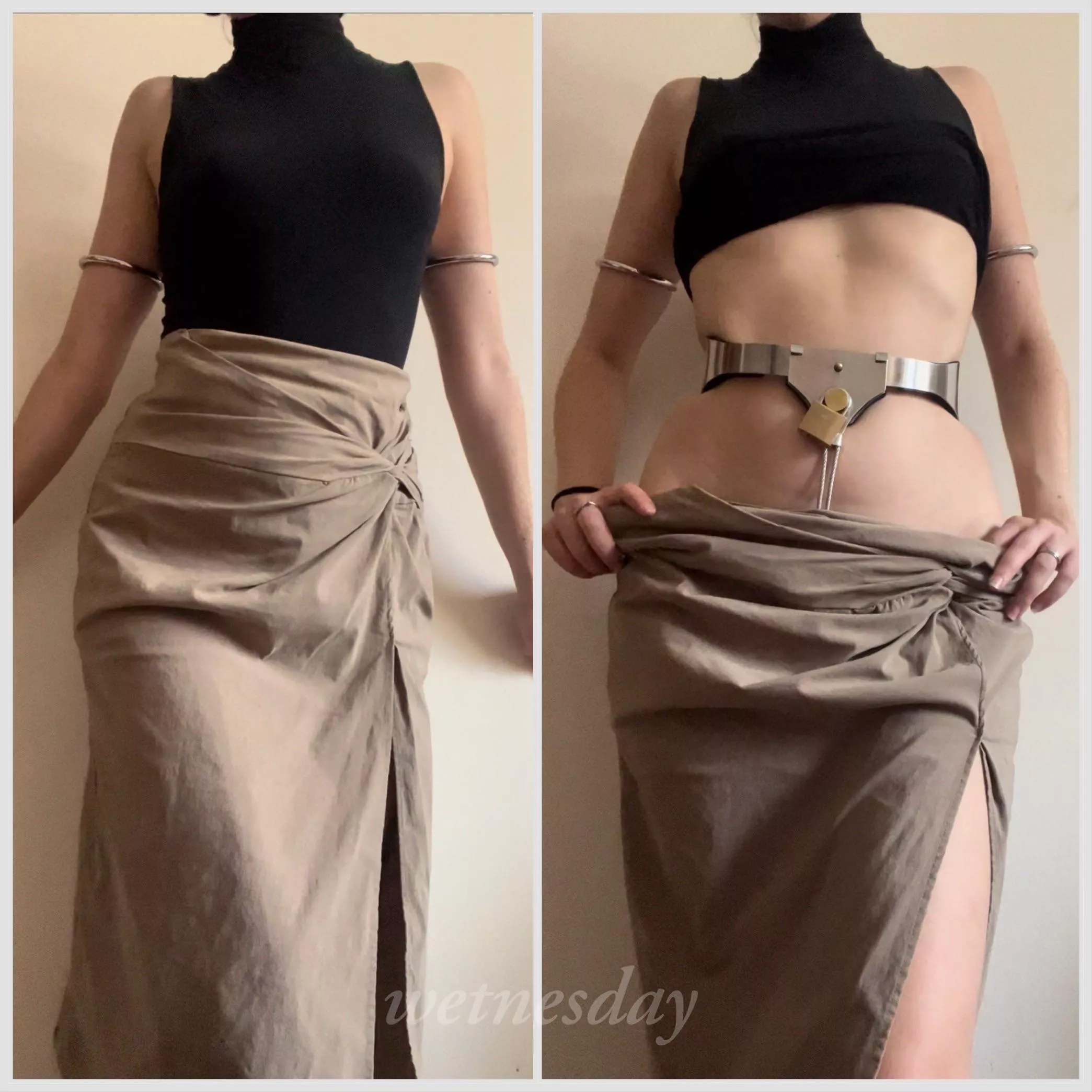 Every time I go shopping I think about pieces that can cover the belt perfectly😌 Does this makes me a good girl? 🎀 posted by wet_nesday