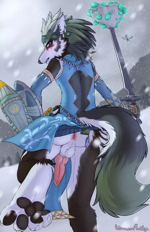 furry femboy link (punkpega) by femboyastra