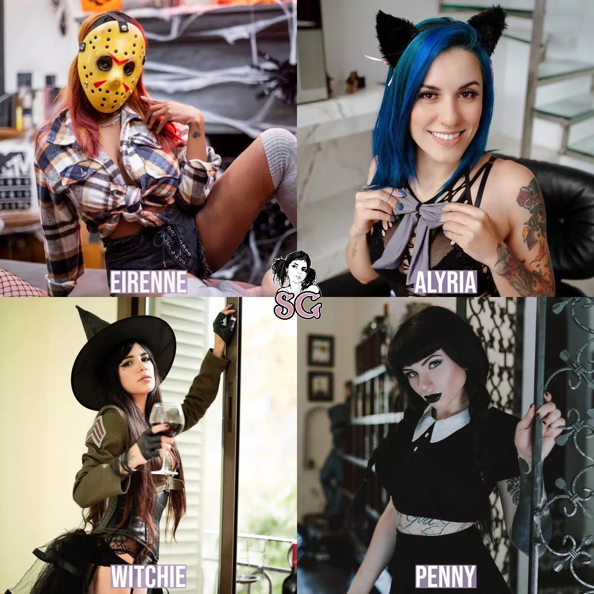 Happy October! Help us choose our Halloween-themed profile icon 🎃 Leave your vote in the comments below posted by SuicideGirls
