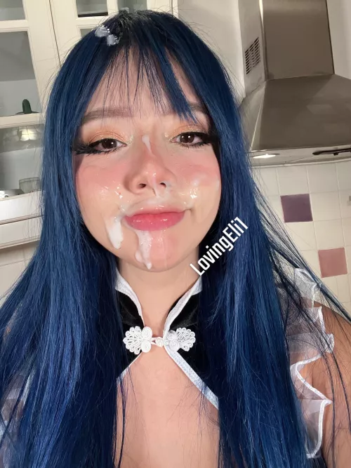 Happy with my reward by LovingEli1