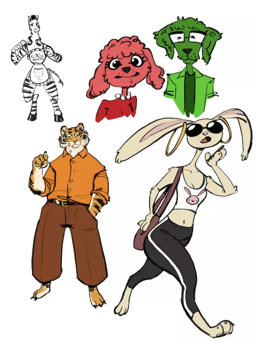 I'm new to furry art here's a little practice by Shmookie28