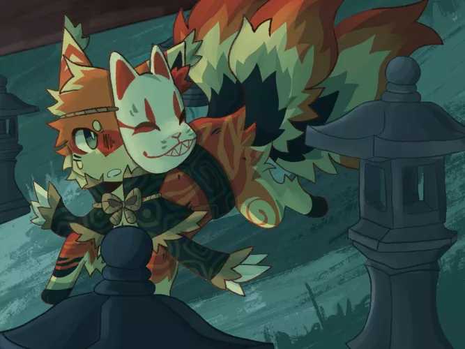 Oc belongs to Chewzers, art by me by RaykunH