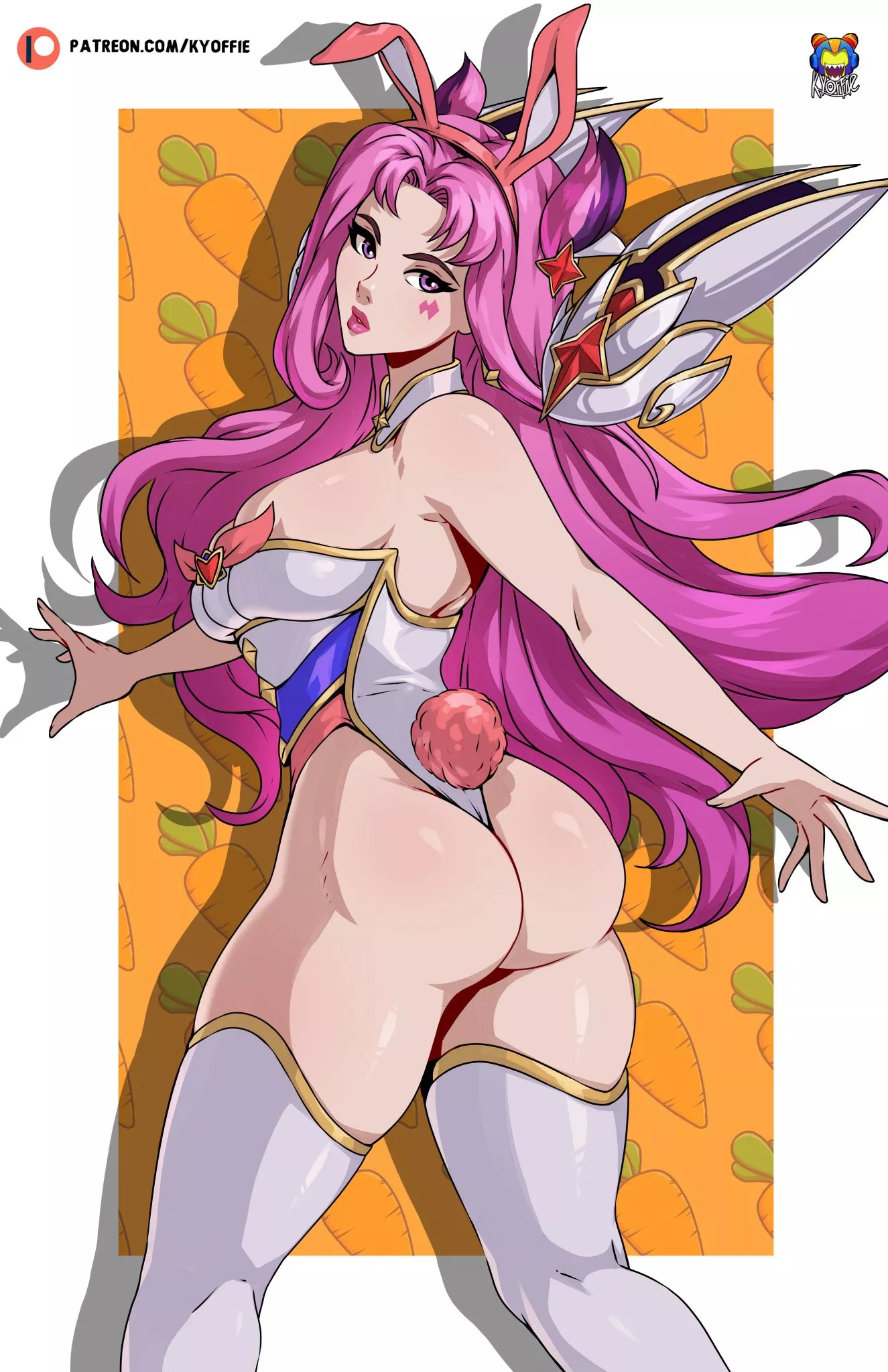 Bunny Star Guardian Kai'sa. (Kyoffie) posted by Short-Ad224