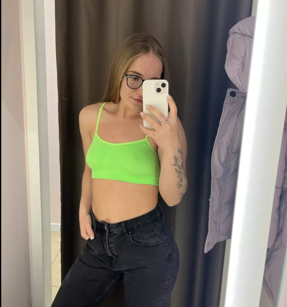 I don't mind if you can see through my crop top posted by nana32222