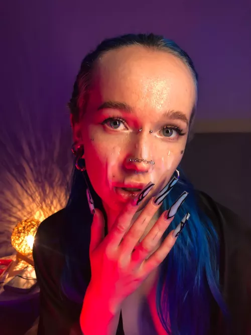 I made a protein face mask by Scarletty62