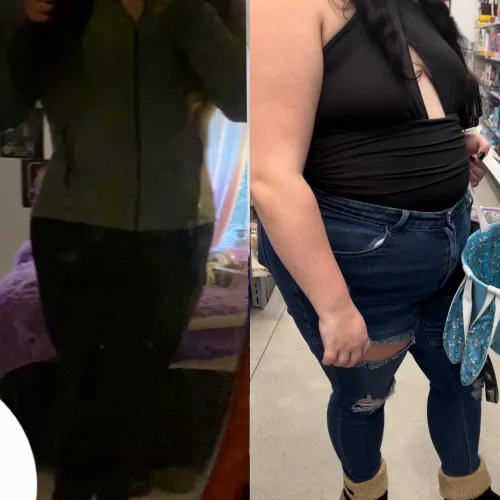 I think I got fat 😅 by VioletLeaf1