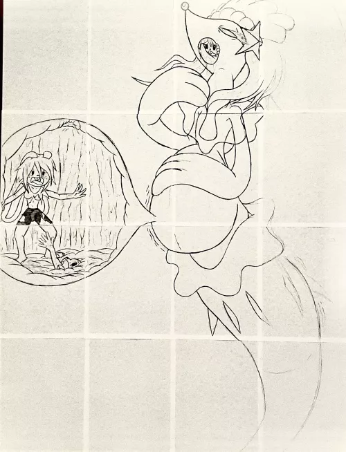 {image} Primarina Swallows Some Bunnies (Art by: Me) by The_Kindly_Artist