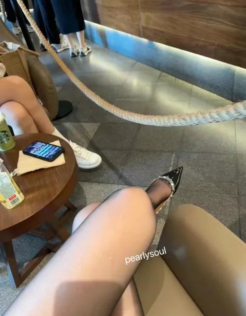 Is it weird to wear nylons at work and after too? by pearlysoulx