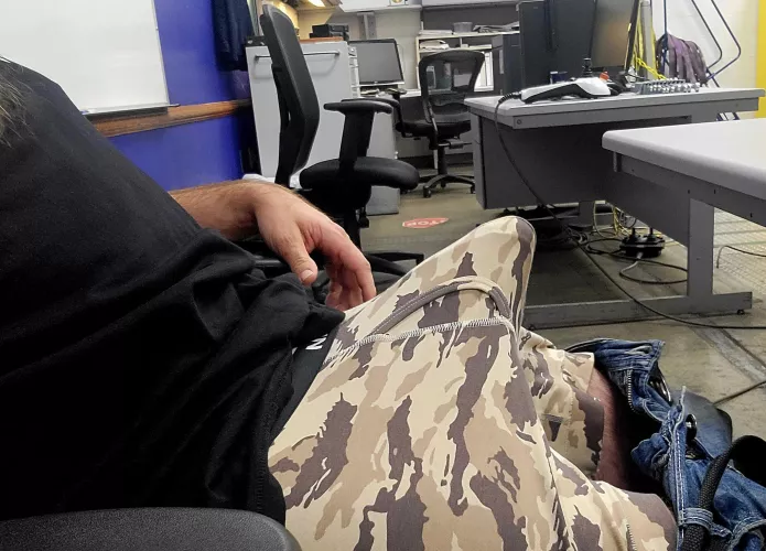 Just another HARD day at work!!! Wanna help me out?! by MrPuBlicShOw