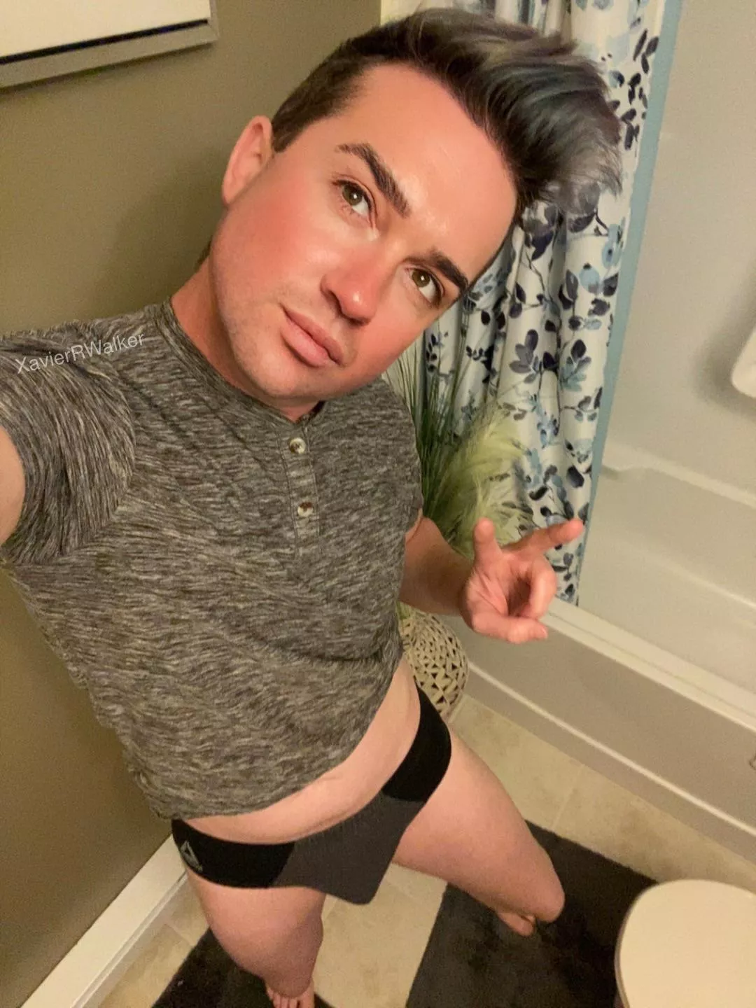 Just chilling in my briefs! Say hi if you think I am rocking it 🥰 posted by XavierRWalker