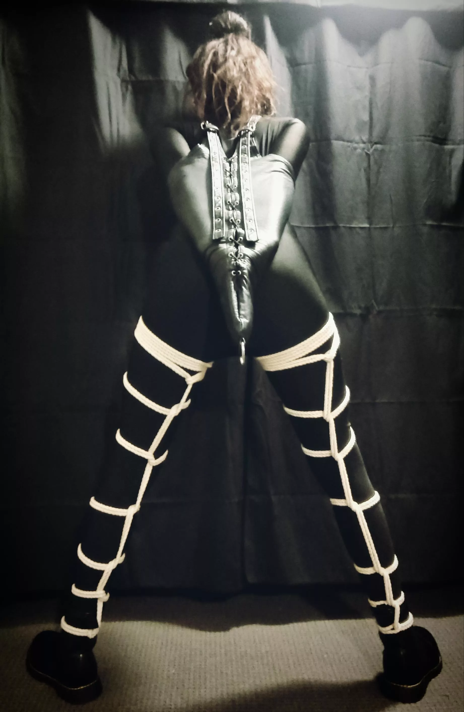 Ladder tie on each leg posted by Self_Bound