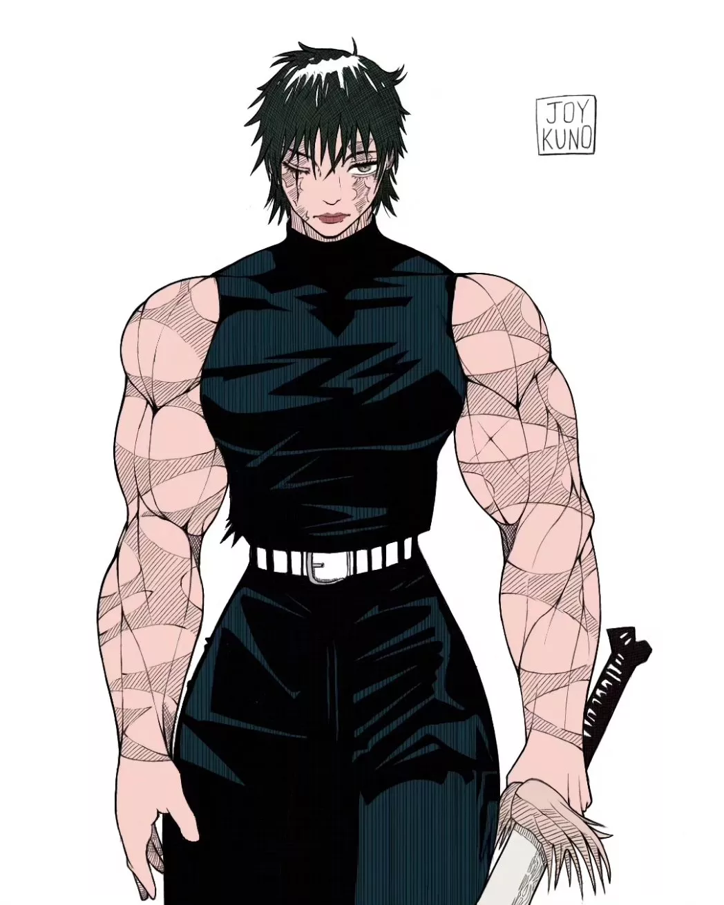 Maki Zenin (@iamjoykuno) [JUJUTSU KAISEN] posted by TheTMoneyMan