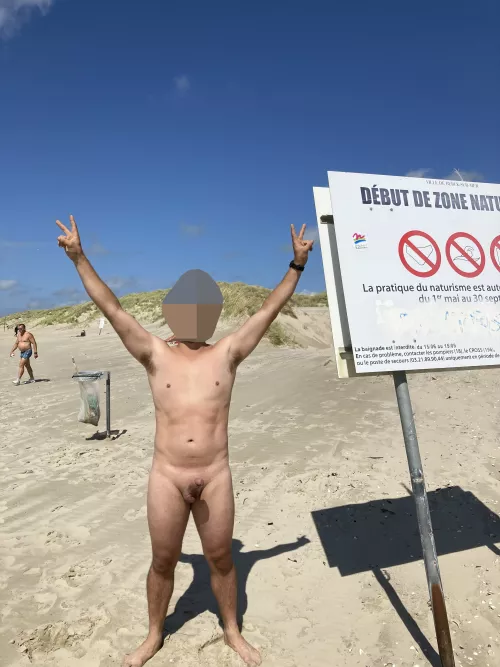 With my GF to the nude beach 😆 by dirtybelgian