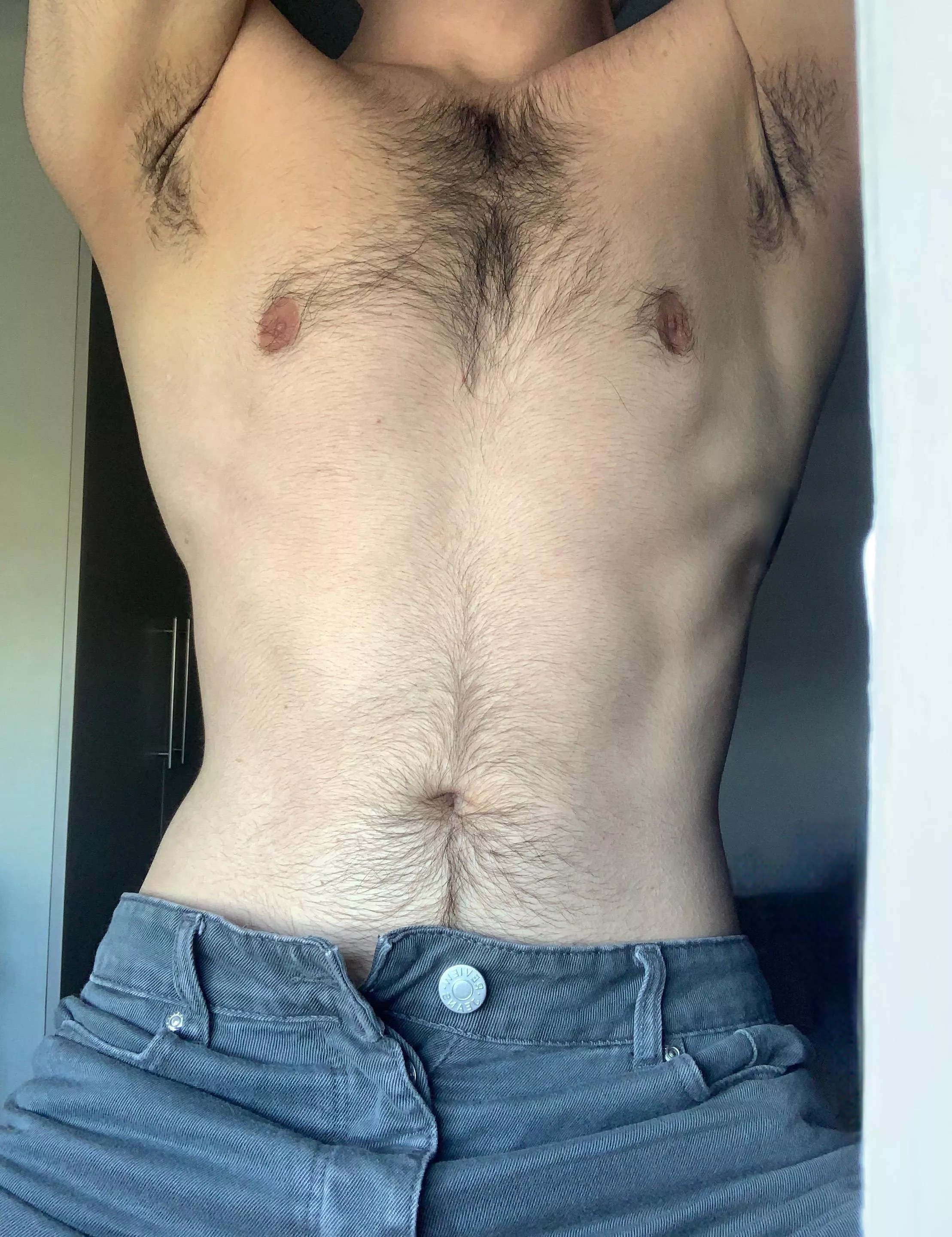 Would you run your fingers through my chest? posted by sheluvsme10