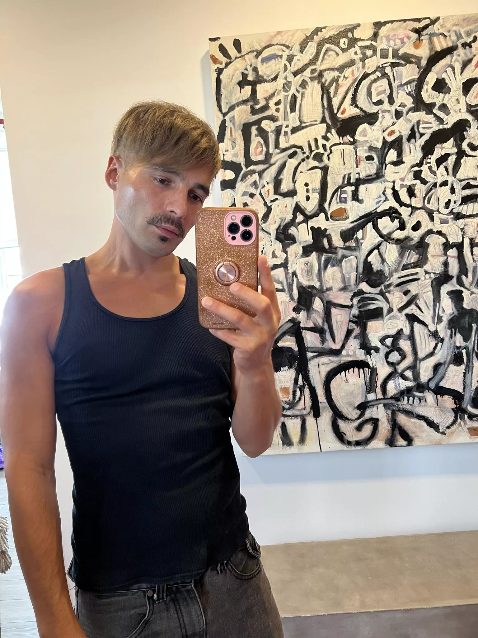 Decided to grow a mustache. posted by trevorthorne