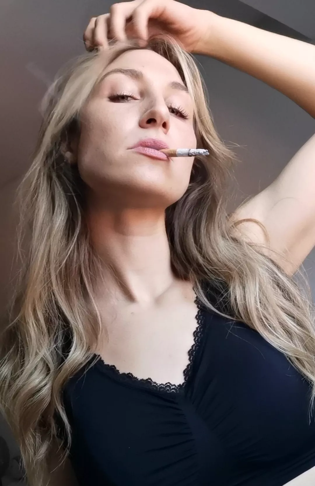 Good morning to you 🚬🔥 posted by yourfav_Tina