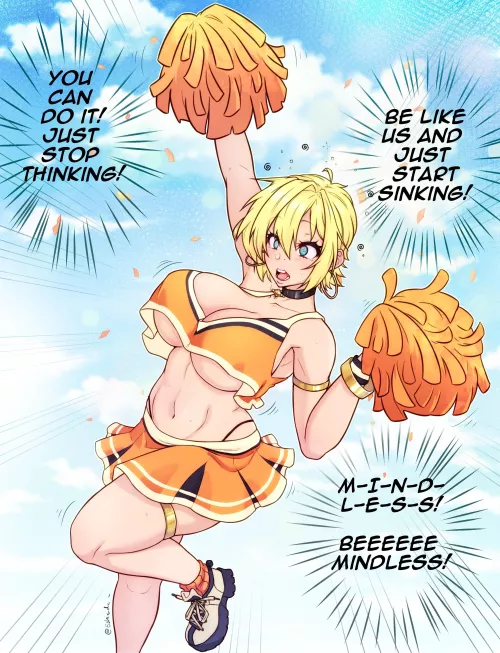 I definitely need a mindless supporter like her! (Gina) [eshie] by milktruck96