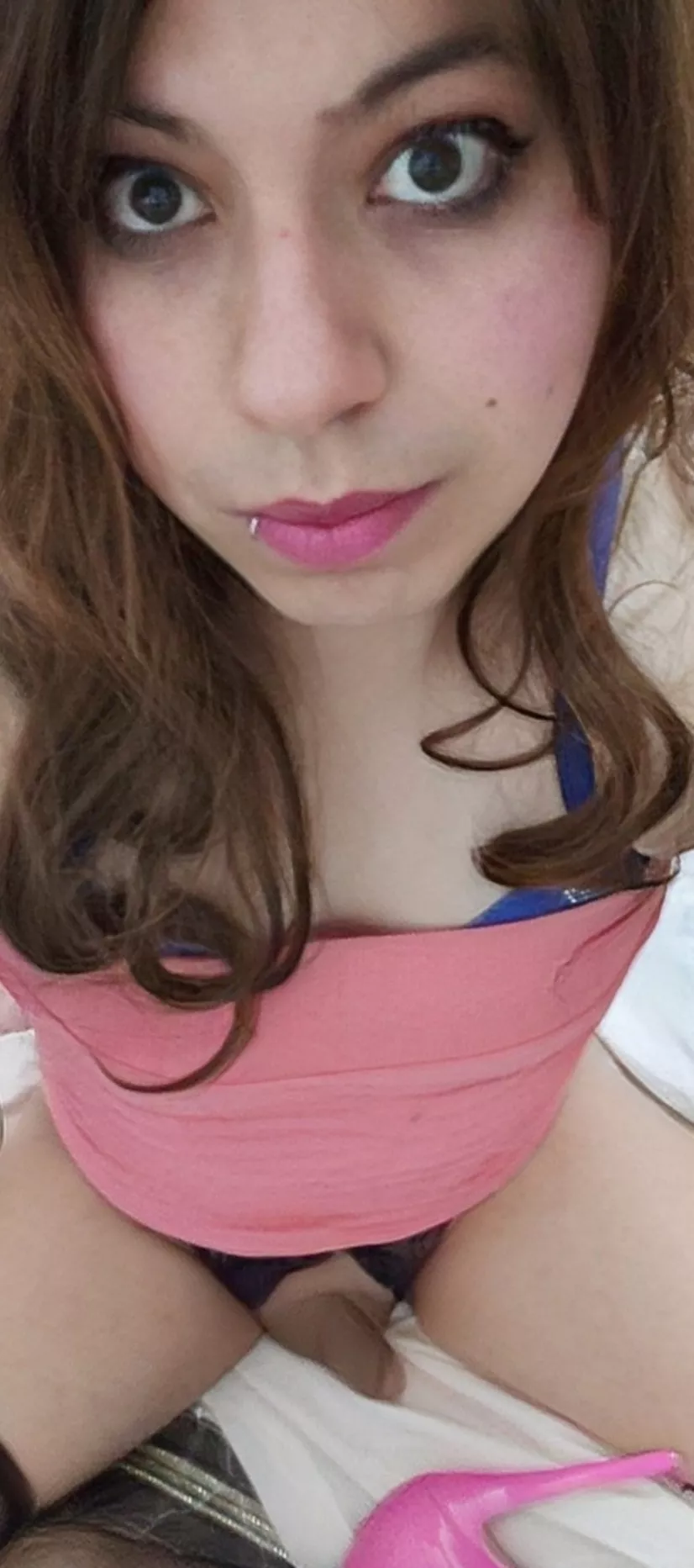 I think mine's too small, you're gonna have to top me 😉👀🔥 posted by Heelsngifts