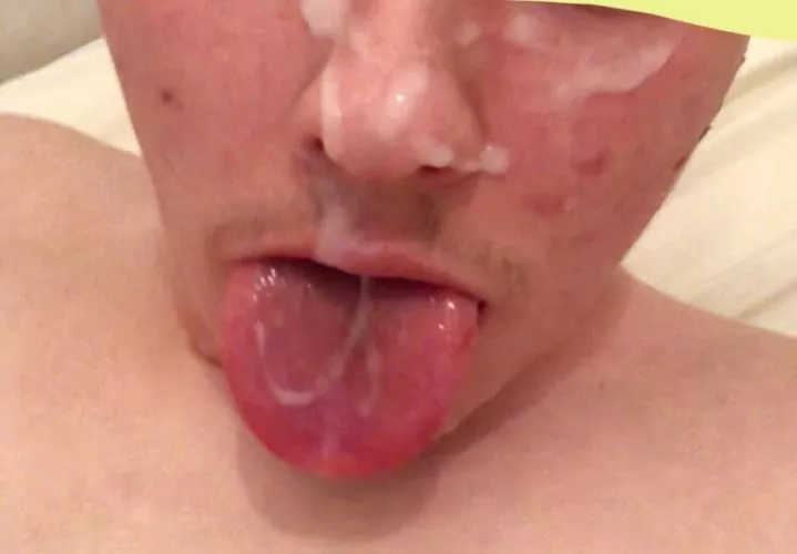 I wasn’t expecting him to cum so much but he made me take it all on my face by One-March-8901