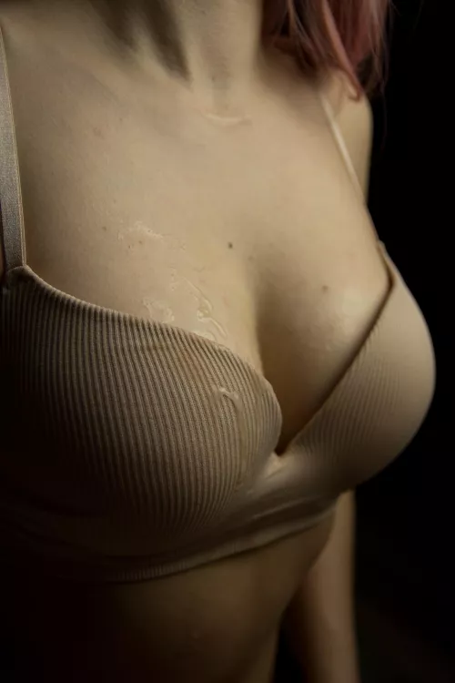 My tits in beige bra (OC) by glazednymph