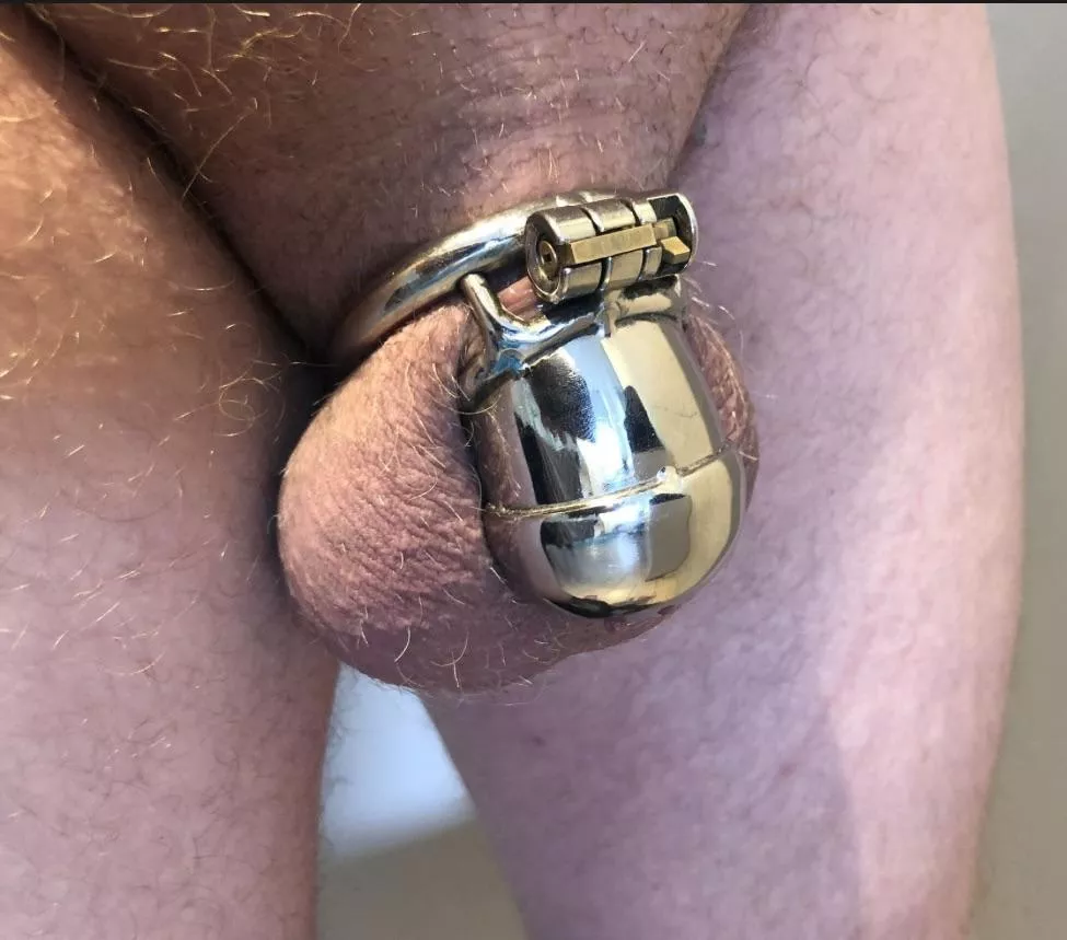 Safely locked 🫡 posted by AnnoChastity