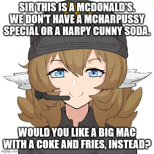 Sir, this is a McDonald's. by HatchWashere