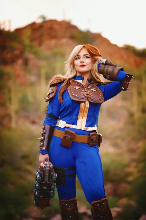 Vault Dweller from Fallout 4 (self) by dinoxrobot_