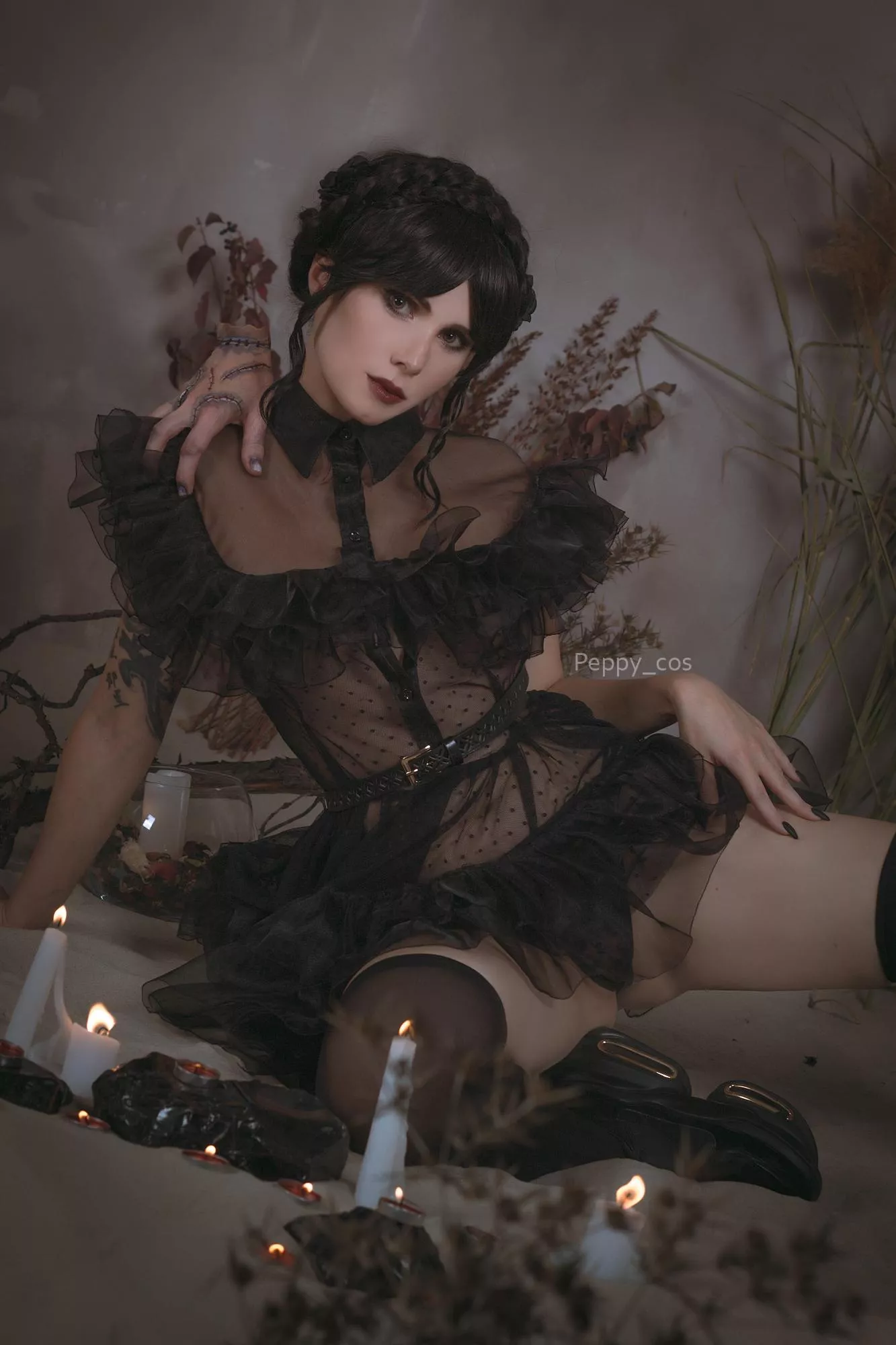 Wednesday cosplay by Peppy_cos posted by peppy_cos