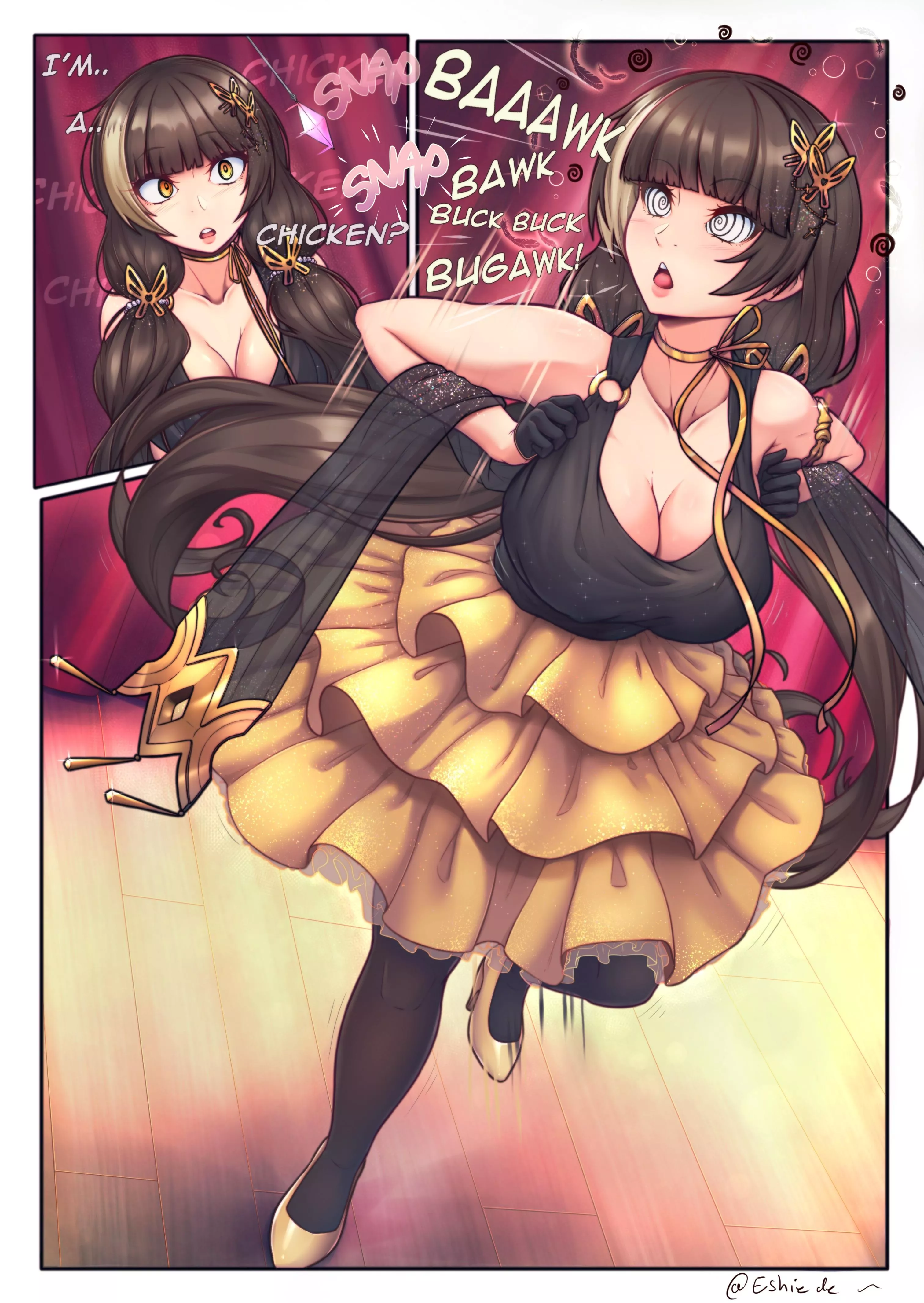 What a good show she’s putting on for me!~ (ro635) [eshie] posted by milktruck96